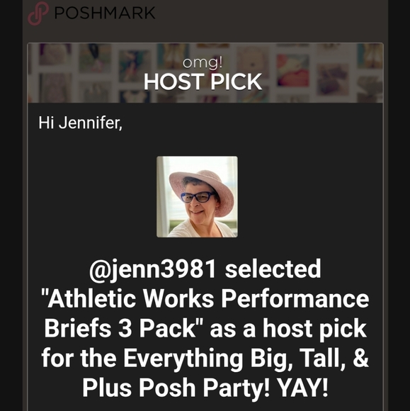 HP🏆Athletic Works Performance Briefs 3 Pack - Picture 5 of 7